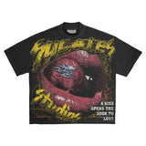 Street Unisex T-shirt Hip Hop Street Creative Design T-shirt