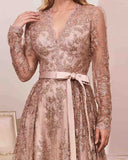 Women Party Dress Sequined Temperament Commute Host Banquet Evening Dress (Ss0416)