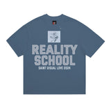C.e t shirts letter printing pattern round neck pullover short sleeve men and women
