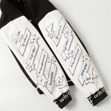 Off White Jacket Spring Autumn OW Witch Group Towel Embroidered Baseball Jacket Jacket