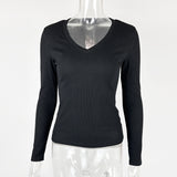 Women Tops Fashion Fashion Breathable Long Sleeves Top (Zj0415)