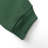 Rhude Hoodie Micro Label Letter Embroidered Fleece Hooded Sweater