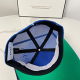 Rhude Hat Wheat Ear Letter Embroidery Old Baseball Cap