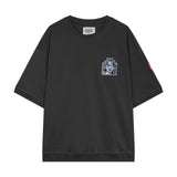 C.e t shirts retroembroider trapezoidal logo pullover short-sleeved men and women