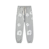 Denim Tears Hoodie Kapok Foam Hooded Sweater Trousers Sports Suit