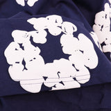 Denim Tears T Shirts Kapok Puff Print Short Sleeve T-shirt