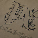 Palm Angels T Shirts Embroidered Letter Logo Short Sleeve T-Shirt