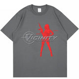 Street Unisex T-shirt Y2k Street Hip Hop Tee