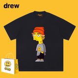 Drew T Shirts Short Sleeve Printed T-shirt Loose