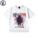 Hellstar T Shirt Summer Loose Pullover Short Sleeve T-Shirt part 2