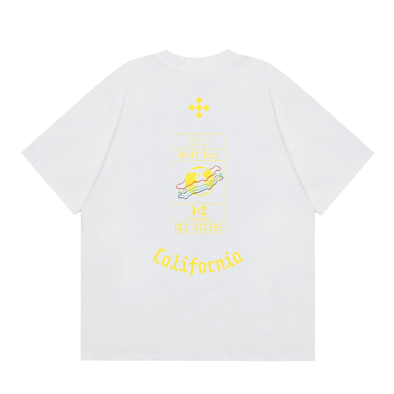 ANTI SOCIAL CLUB T-Shirt Casual Short Sleeve T-Shirt