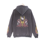 Rhude Hoodie Letter Design Washed Retro Hooded Sweater