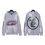 Hellstar Hoodie & Pants Wash Water Make Old Hoodies Sweater Trousers
