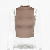 Women Tops Fashion Sexy Cool Vest (ZJ0415)