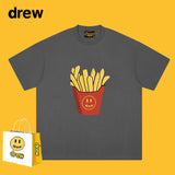 Drew T Shirts Cotton Short-Sleeved Printed T-shirt