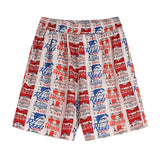 Rhude T Shirt Casual Short Sleeve Shirt Men's and Women's Shorts Shirt