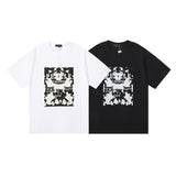 Purple Brand T Shirts Purple Micro Label Letter Pattern Printed Short Sleeve T-Shirt