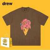 Drew T Shirts Ice Cream Printing Loose