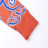 Rhude sweater micro-label letter totem jacquard crew neck sweater