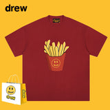 Drew T Shirts Cotton Short-Sleeved Printed T-shirt