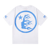 Hellstar T Shirt BEAT US Slogan Print Casual Short Sleeve T-Shirt