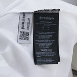 Palm Angels T Shirts Flame Letter Logo Short Sleeve T-Shirt