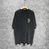 Purple Brand Distressed T Shirts Short Sleeve