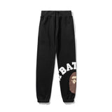 Bathing Ape Pants camouflage ape man letter print men's and women's sports casual pants