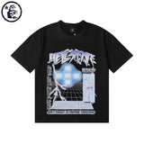 Hellstar T Shirt Summer Loose Pullover Short Sleeve T-Shirt part 2