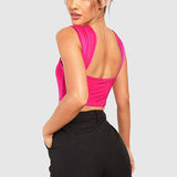 Women Tops  Fashion Sexy Vest (ZJ0415)