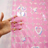 Themed Party Supplies Baby Gender Reveal Foil Fringe Curtain – 1m x 2m Pink & Blue Party Backdrop Decoration