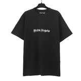 Palm Angels T Shirts Simple Letter Print Short Sleeve T-Shirt