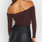 Women Tops Fashion Breathable Long Sleeves Top (ZJ0415)