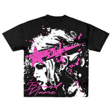 Street Unisex T-shirt'DON'T STOP UNTIL YOU'RE PROUD ' Anime Pattern Tee