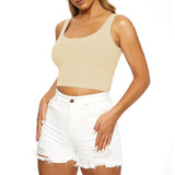 Women Tops Fashion Sexy Cool Vest (ZJ0415)