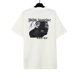 Palm Angels T Shirts Tour Rally Joint Short Sleeve T-Shirt