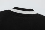 Off White Jacket Spring and Autumn OW Splicing Letter Pattern Baseball Jacket Jacket