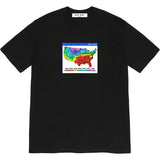 Mens T-shirts 23FW Weather Tee Weather Map United States Map Short Sleeve T-Shirts