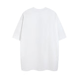 Rhude T Shirt Micro Label Flower Letter Print Pattern Short Sleeve T-Shirt