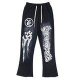 Hellstar Hoodie & Pants Wash Water Make Old Hoodies Sweater Trousers