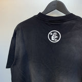 Hellstar T Shirt Vintage Old Printed Loose Casual Short Sleeve T-Shirt