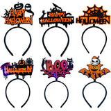 Halloween headband Halloween Light-Up Headband – Glowing Ghost & Bat Party Accessory