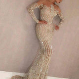 Women Party Dress Elegant Sequins Slim Fit Slimming Dress (Ss0416)