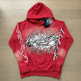 Hellstar JacketsHellstar Hoodie & Pants Wash Old Vintage Men's and Women's Loose Casual Sweater Sweatpants