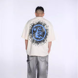 Hellstar T Shirt Summer Loose Edition Men's and Women's Casual T-Shirt, Crew Neck Short Sleeve