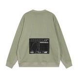 C.e sweatshirt gray green batik retroembroider men and women