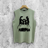 Purple Brand Tank T Shirts Sleeveless T-shirt Vest