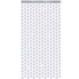Themed Party Supplies Silver Disco Foil Fringe Curtain – 1m x 2m Party Backdrop Decoration