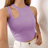 Women Tops Fashion Sexy Cool Vest (ZJ0415)