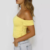 Women Tops Summer Fashion Sexy Top (Zy0414)